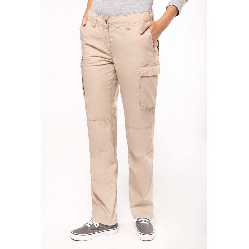 Pantalon léger multipoches femme