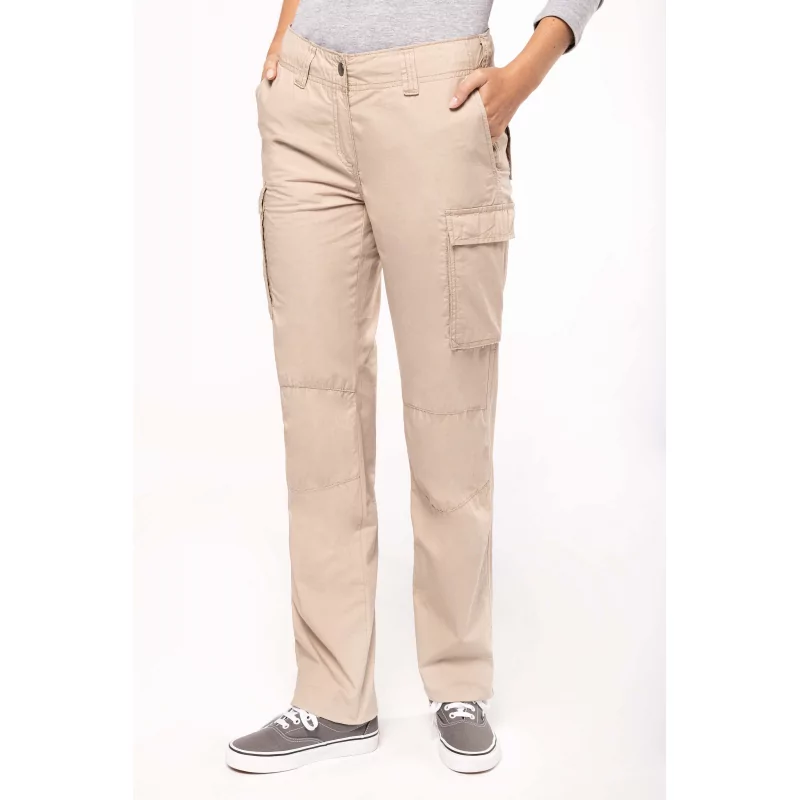 Pantalon léger multipoches femme