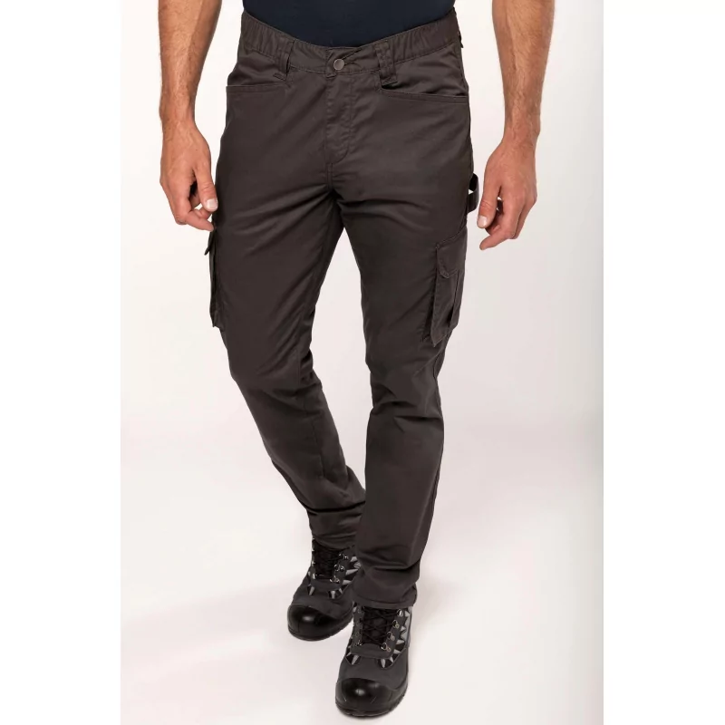 Pantalon multipoches écoresponsable