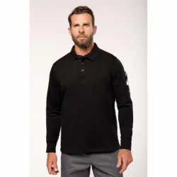 Sweat-shirt col polo