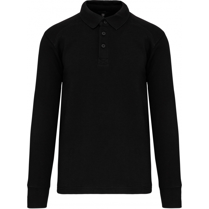 Sweat-shirt col polo