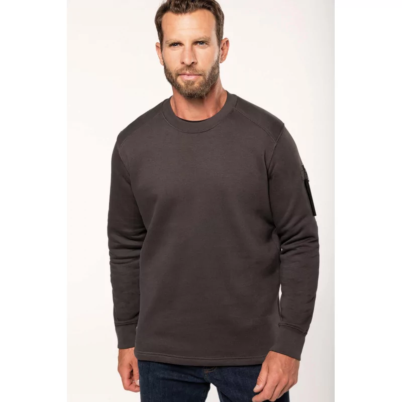 Sweat-shirt manches montées