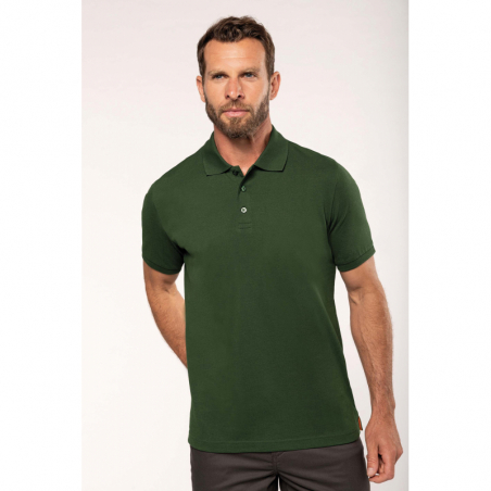 Polo écoresponsable homme