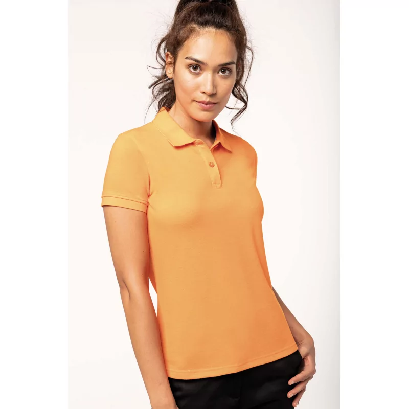 Polo manches courtes femme workwear