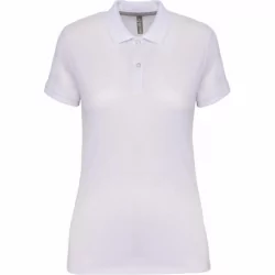 Polo manches courtes femme workwear