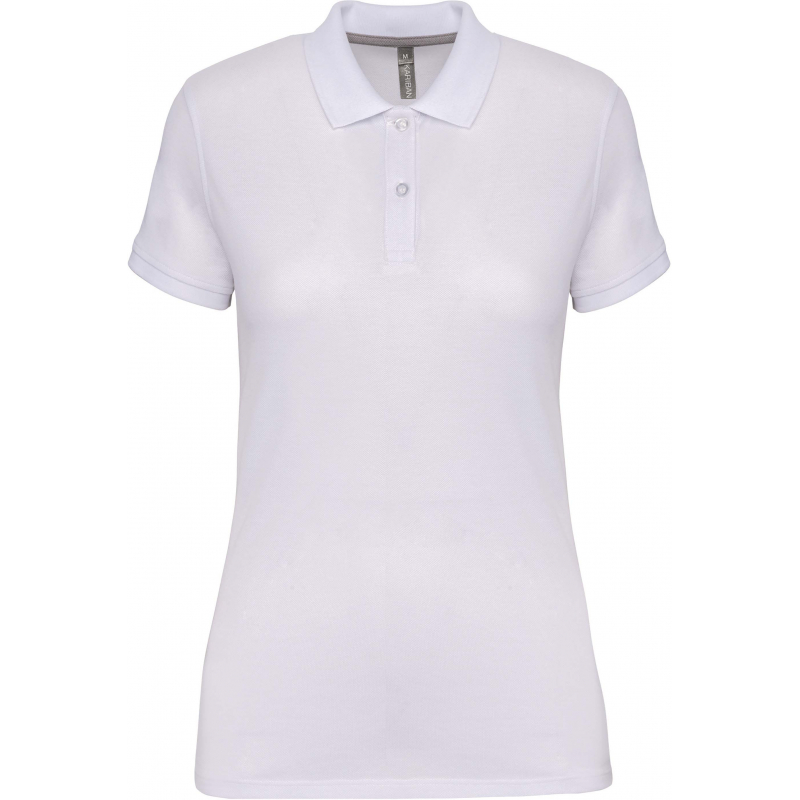 Polo manches courtes femme workwear