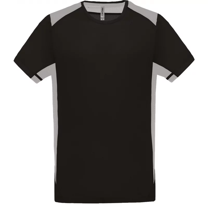 T-shirt de sport bicolore unisexe