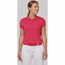 Polo manches courtes femme sport