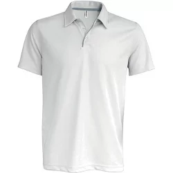 Polo maille piquée sport manches courtes