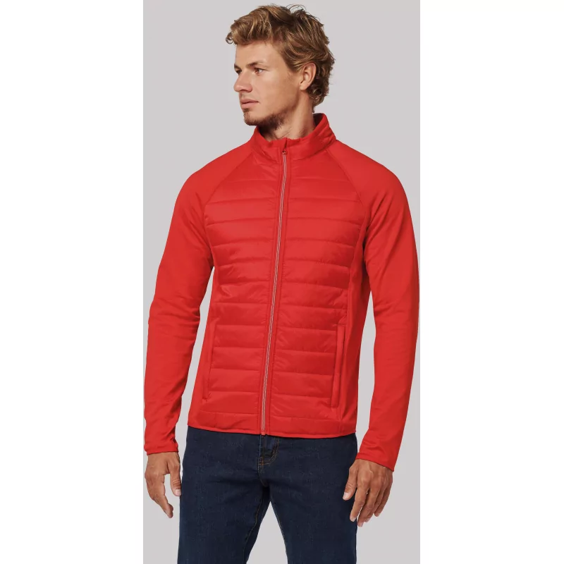 Veste sport bi-matière unisexe