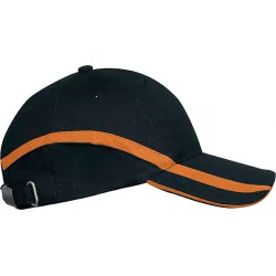 TEAM - CASQUETTE BICOLORE 6 PANNEAUX