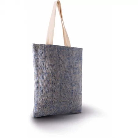 Sac en toile de jute teint...