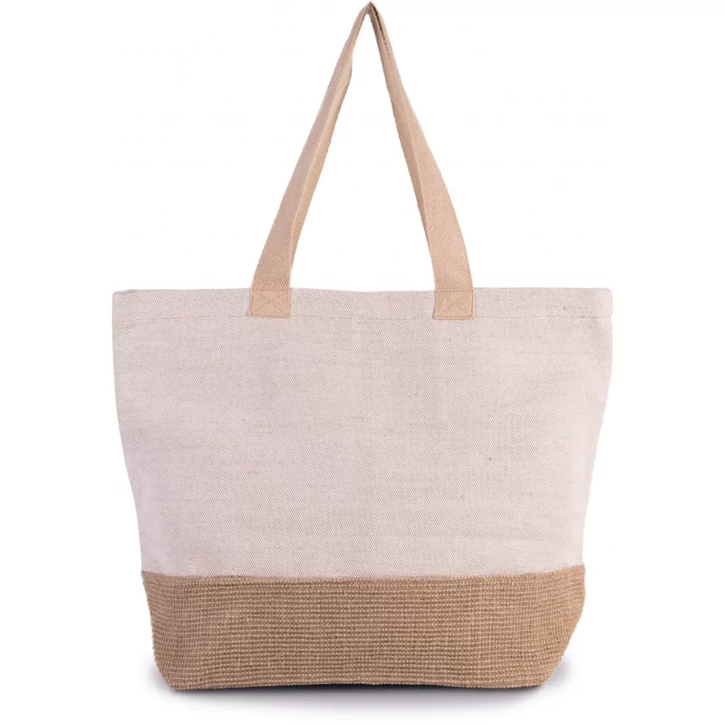 Sac de shopping fourre-tout esprit rustique