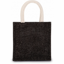 Sac style cabas en toile de jute - petit modèle