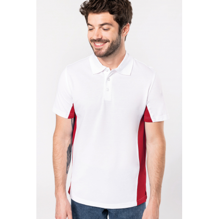 Flag - polo bicolore...