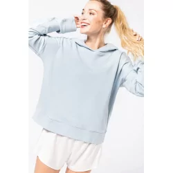 Sweat-shirt capuche lounge Bio femme