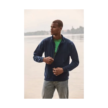 VESTE HOMME MOLLETON ZIPPÉE...