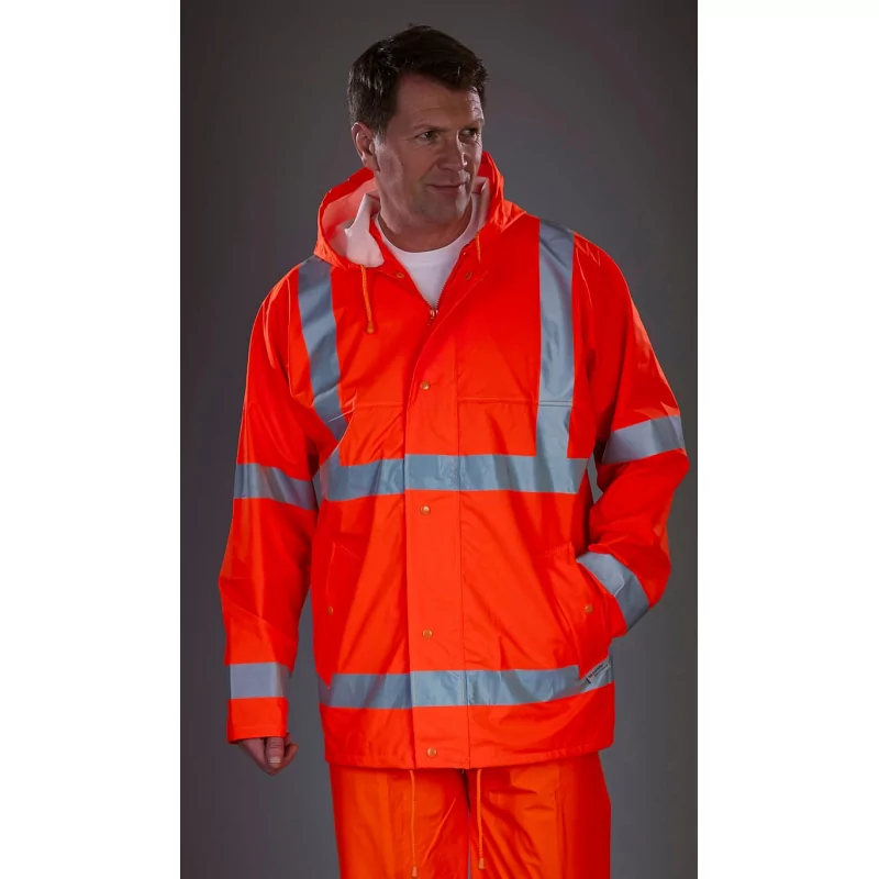 Veste de pluie respirante Hi-Vis Soft Flex