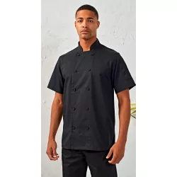 Veste chef cuisinier manches courtes Coolchecker®