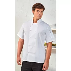 Veste de cuisine manches courtes