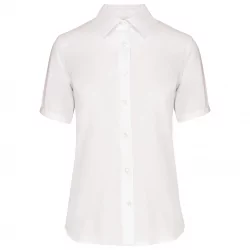 Chemise manches courtes sans repassage femme